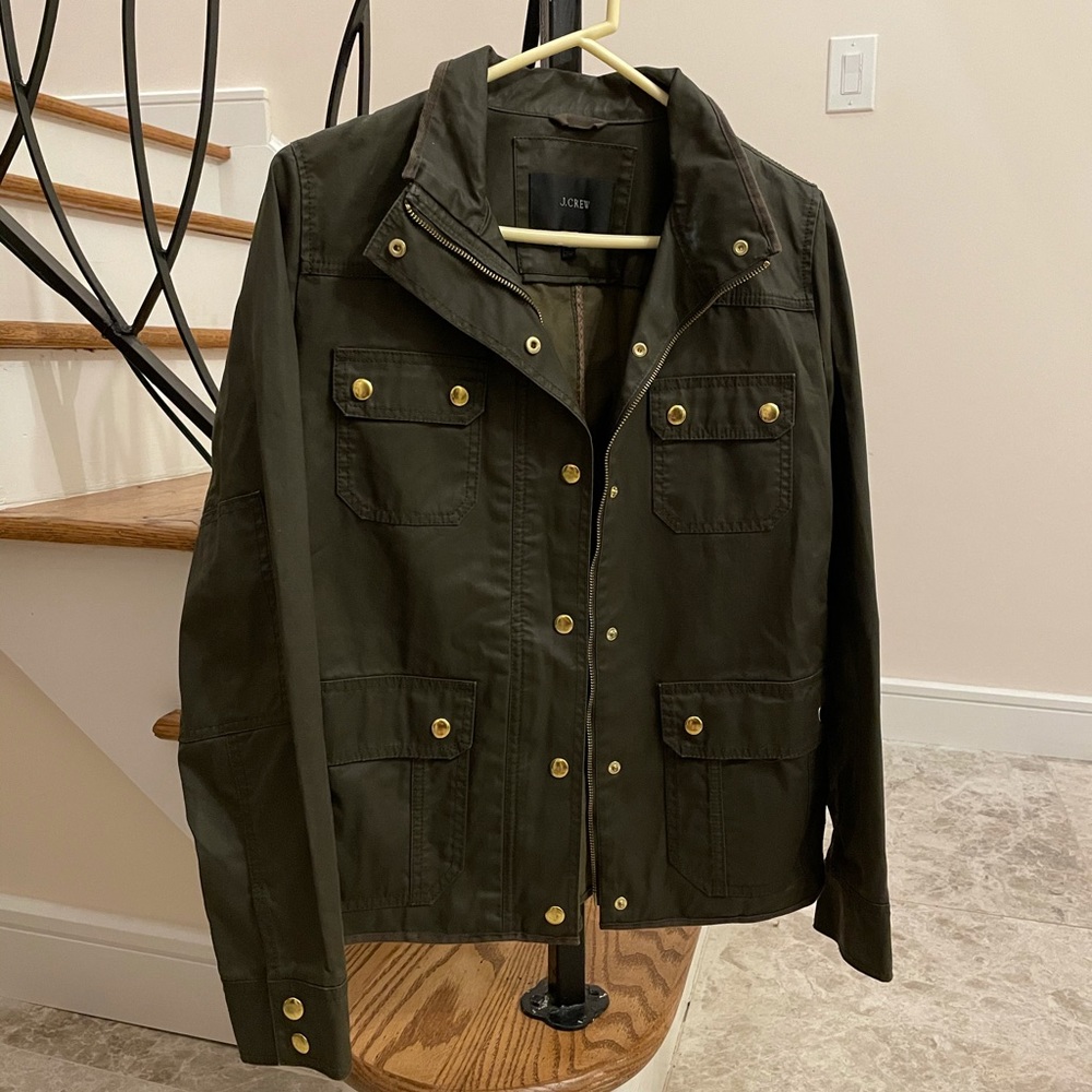 JCrew Downtown Field Jacket - army green